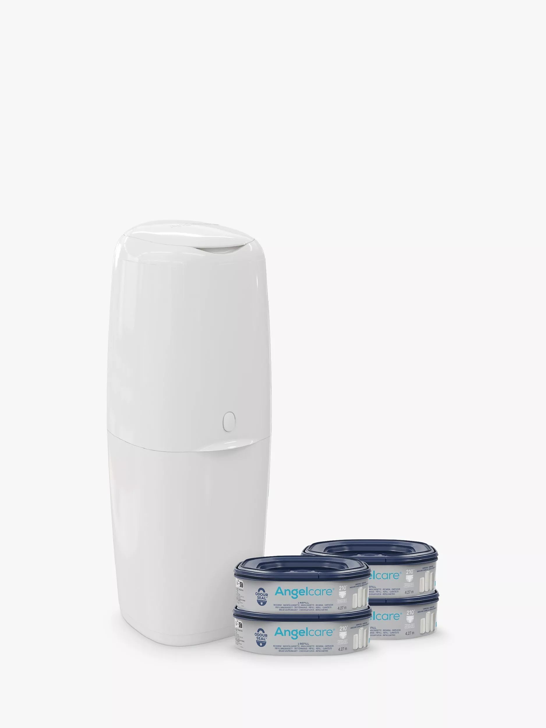 Angelcare Classic XL nappy bin and refill bundle - British product