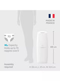 Angelcare Classic XL nappy bin and refill bundle - British product