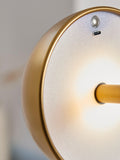John Lewis mushroom rechargeable wall light brass effect (British brand)