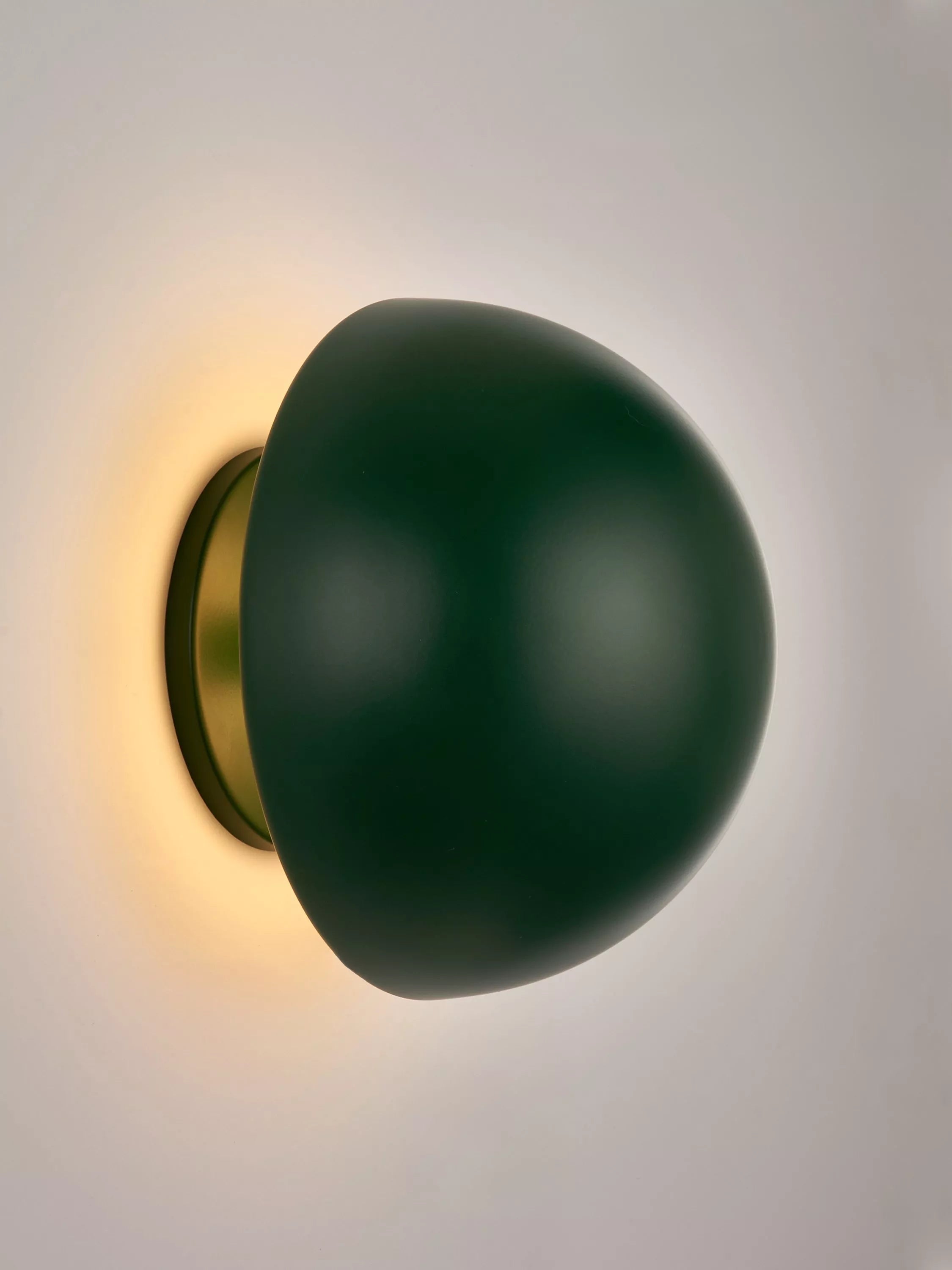 John Lewis Mushroom Rechargeable Dimmable Wall Light, Green