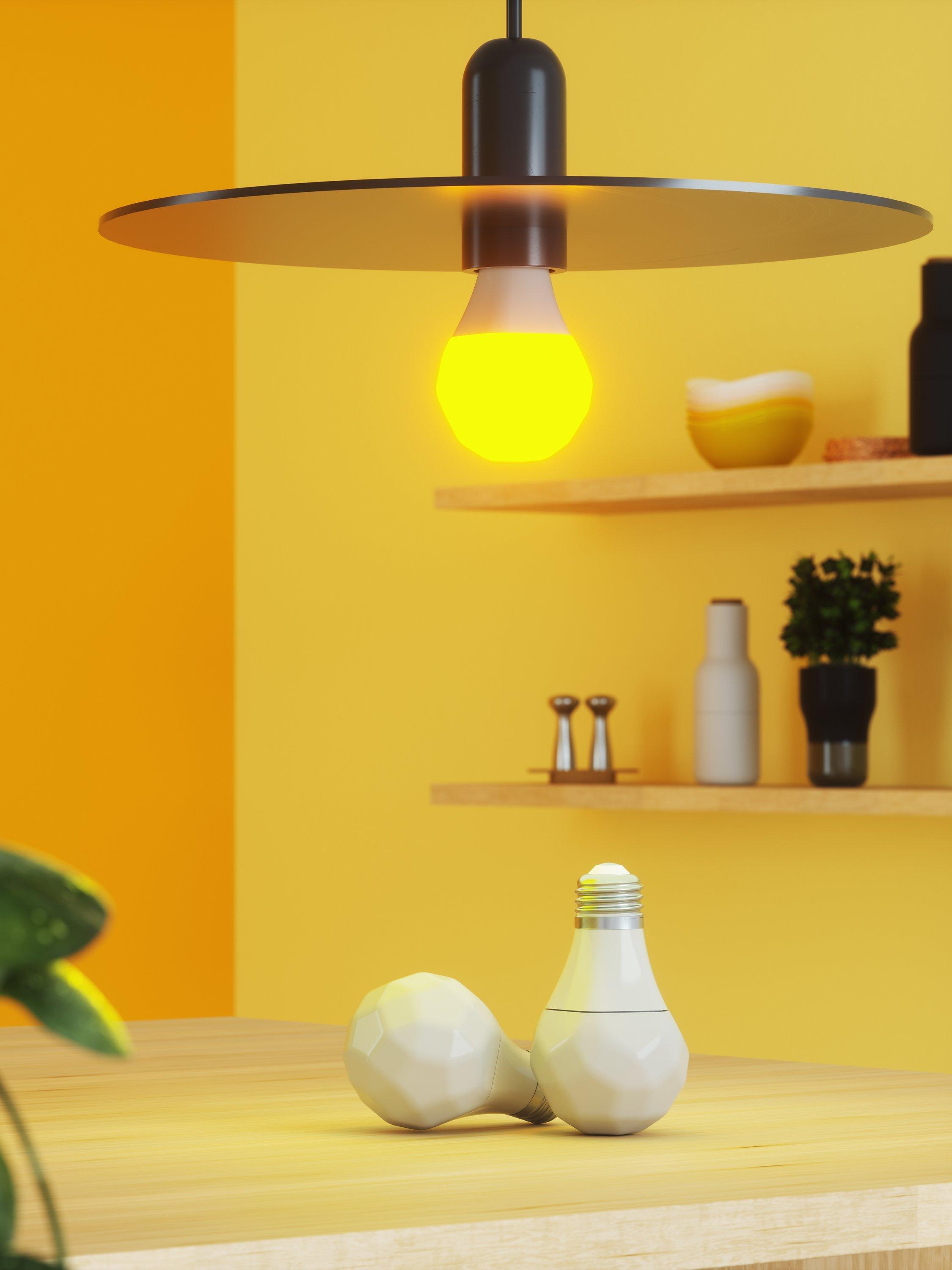 Nanoleaf smart bulbs pack of 3 E27 Matter imported from the UK