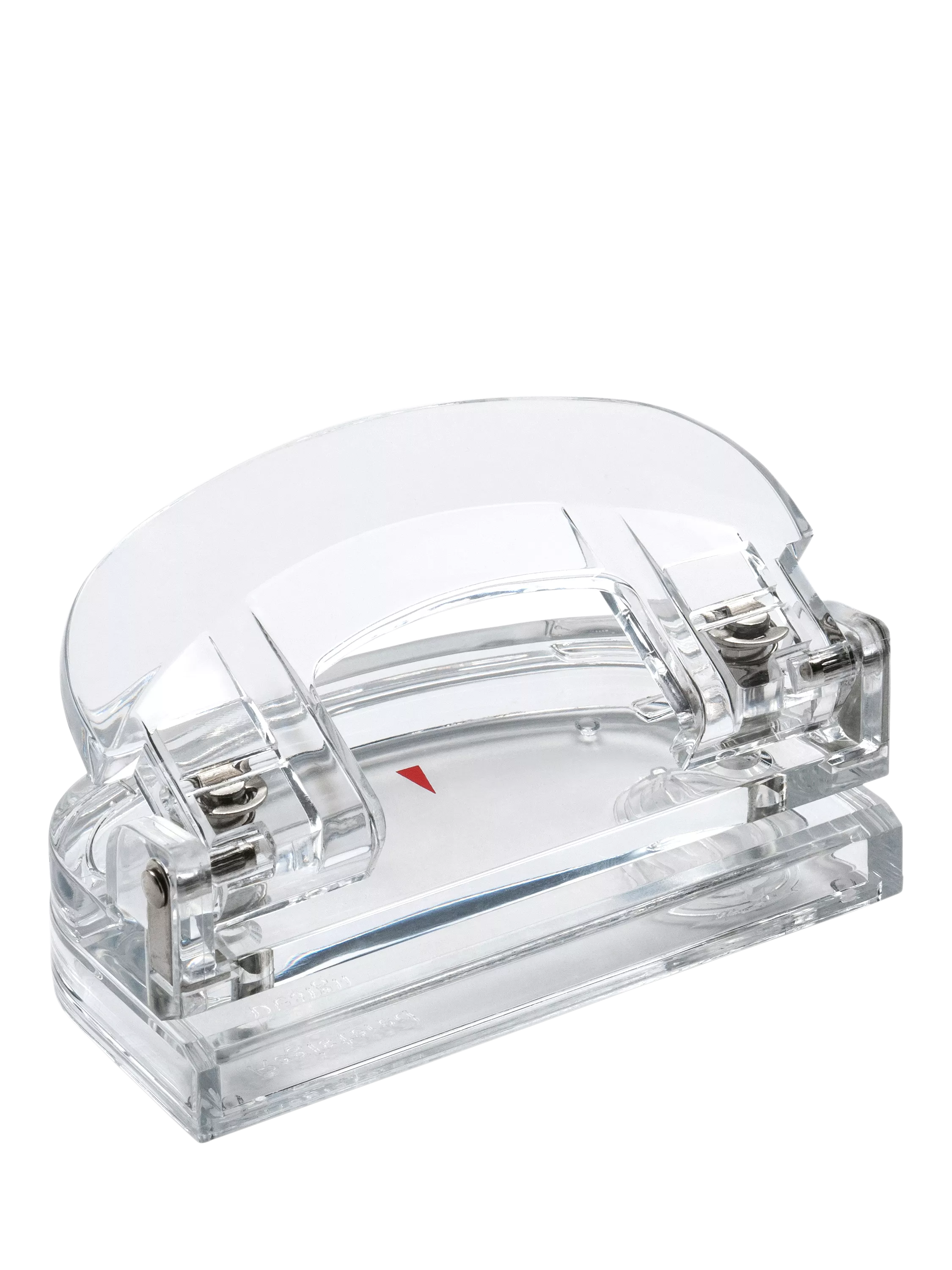 Osco acrylic hole punch clear 12-sheet capacity - British product
