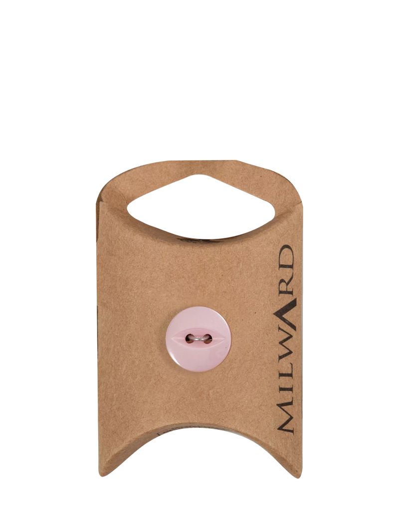 Milward 2 hole buttons 14mm pack of 8 (British brand)