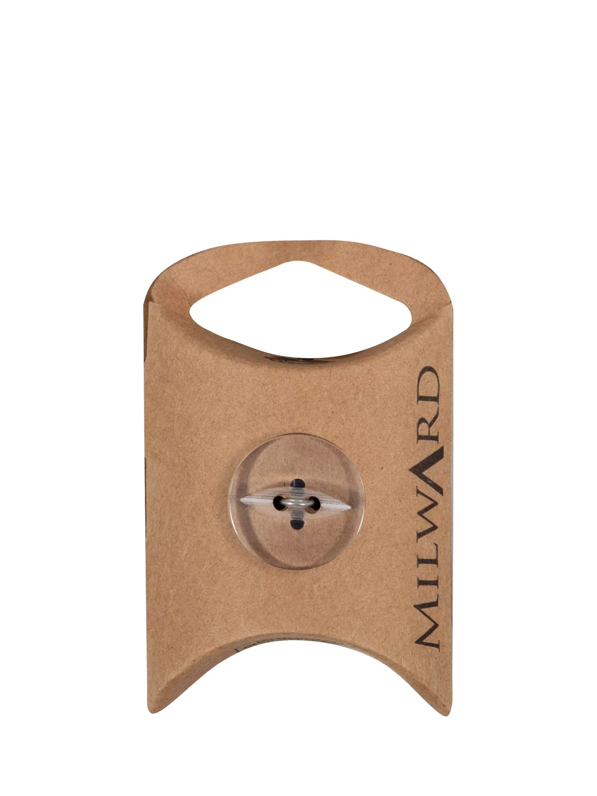 Milward clear 2 hole buttons 19mm, UK version