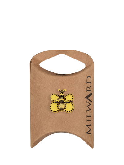 John Lewis Milward 2 Hole Bee Buttons Yellow 19mm Pack of 5- Buy online at McGrocer
