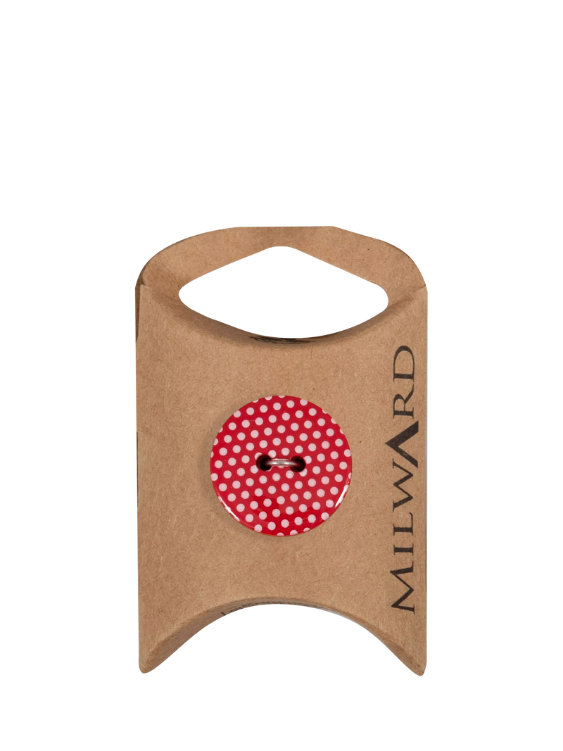 Milward dot buttons 20mm pack of 4, imported from the UK
