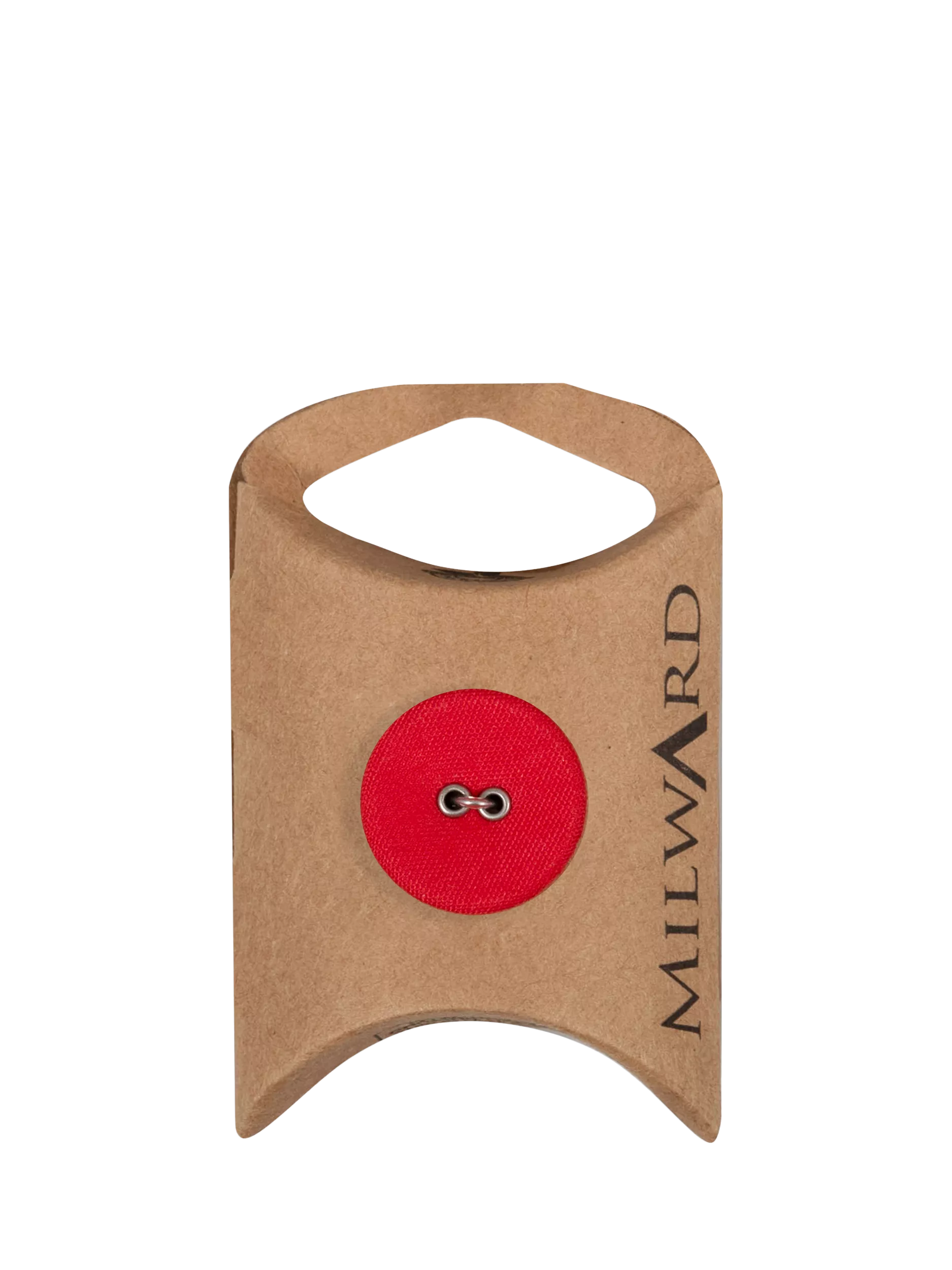 Milward fabric buttons 2 hole 20mm pack of 6 (British brand)