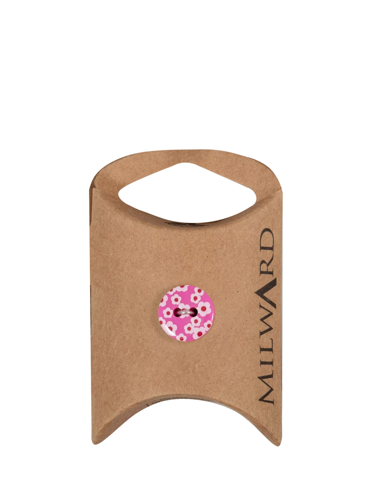 Milward pink flower buttons 13mm, UK version