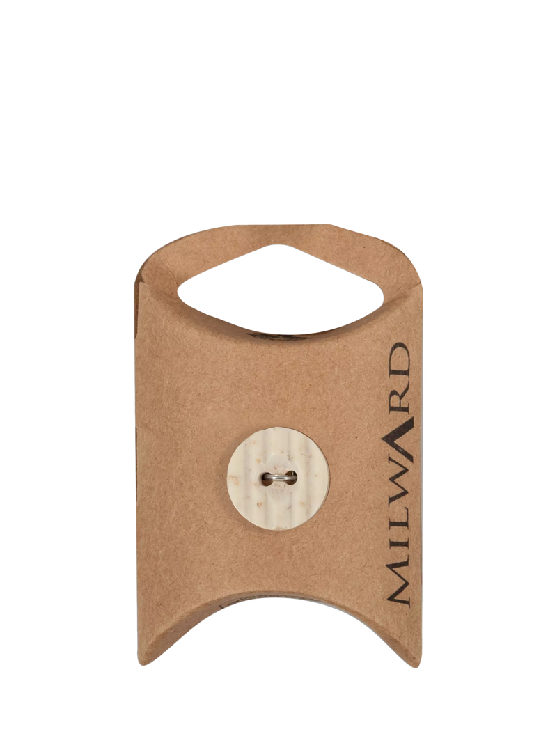 Milward buttons 15mm cream pack of 8, UK version
