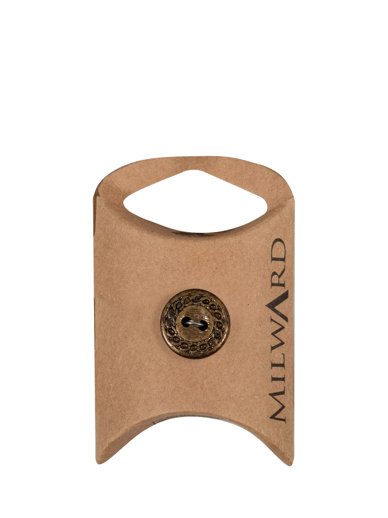 Milward 2 Hole Rope Edge Buttons Pack of 5 - British product