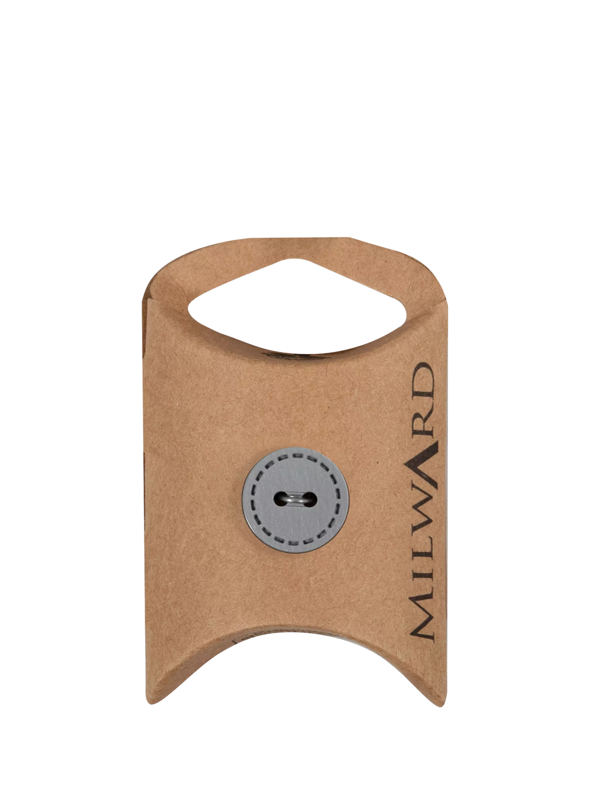 Milward stitch rim buttons 15mm grey pack of 8, UK version