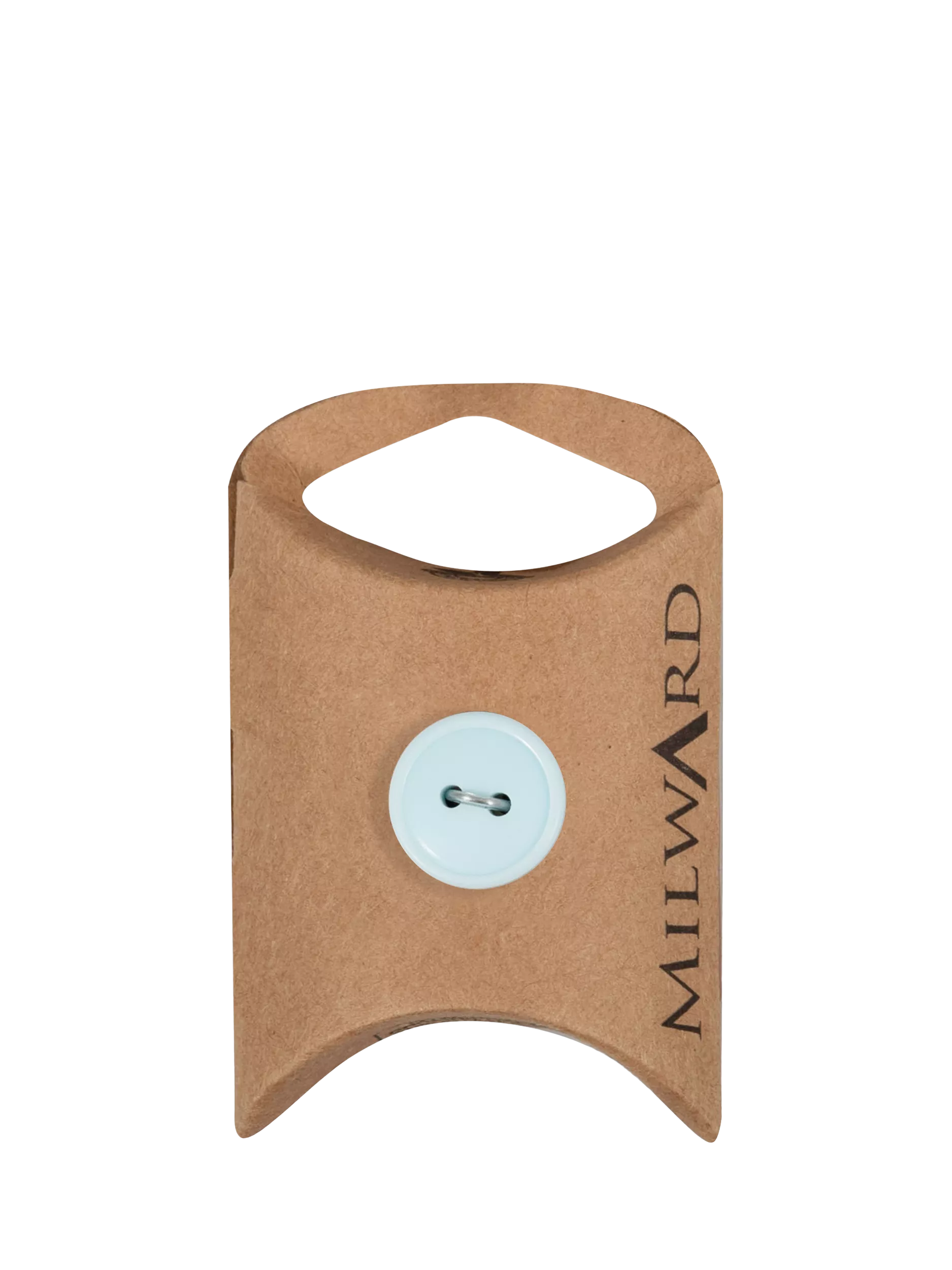 Milward 2 hole rim buttons 15mm pack of 6, imported from the UK