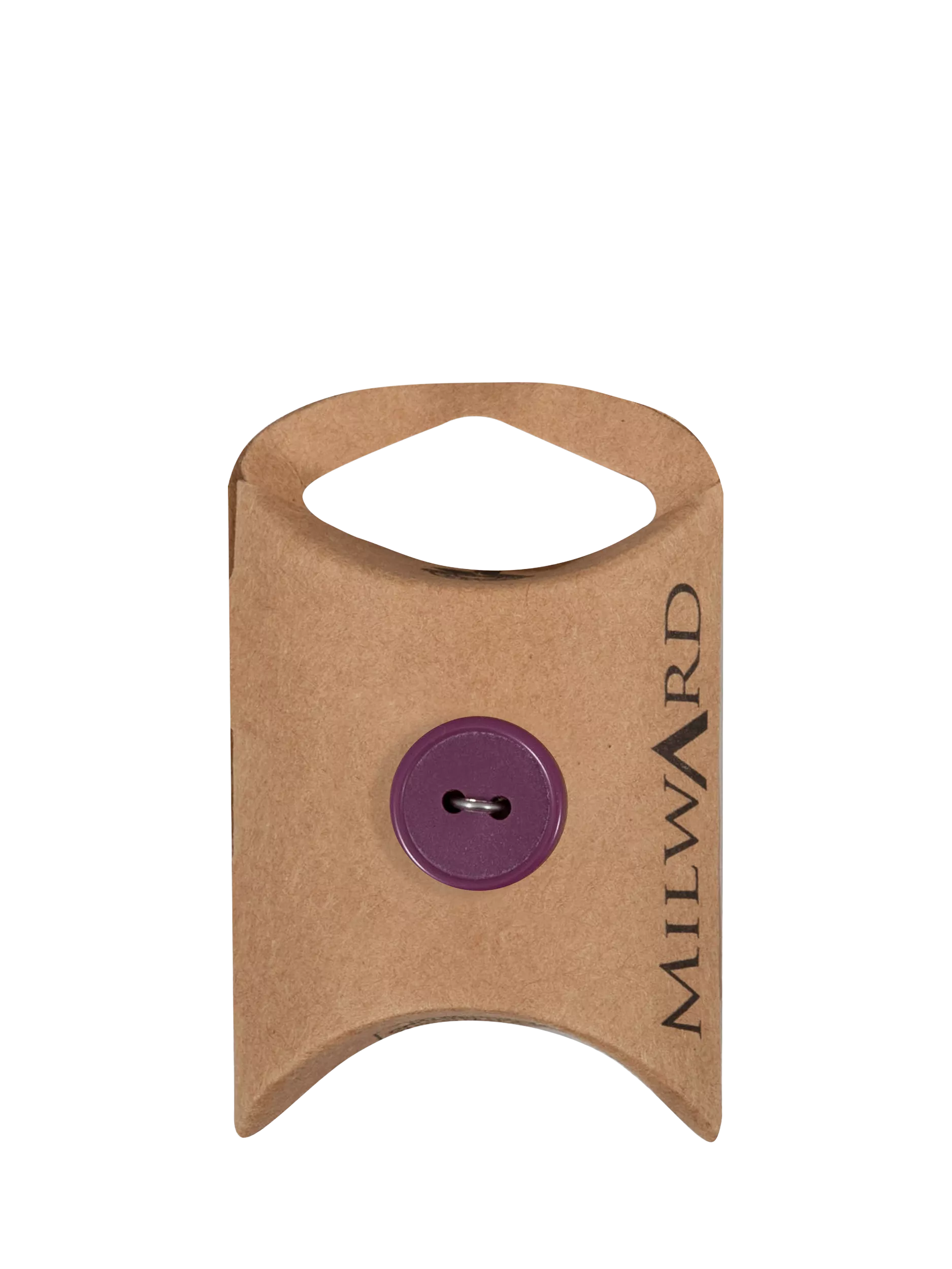 Milward 2 Hole Rim Buttons, 15mm, Pack of 6