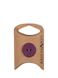 Milward 2 hole rim buttons 20mm Bordeaux, UK version