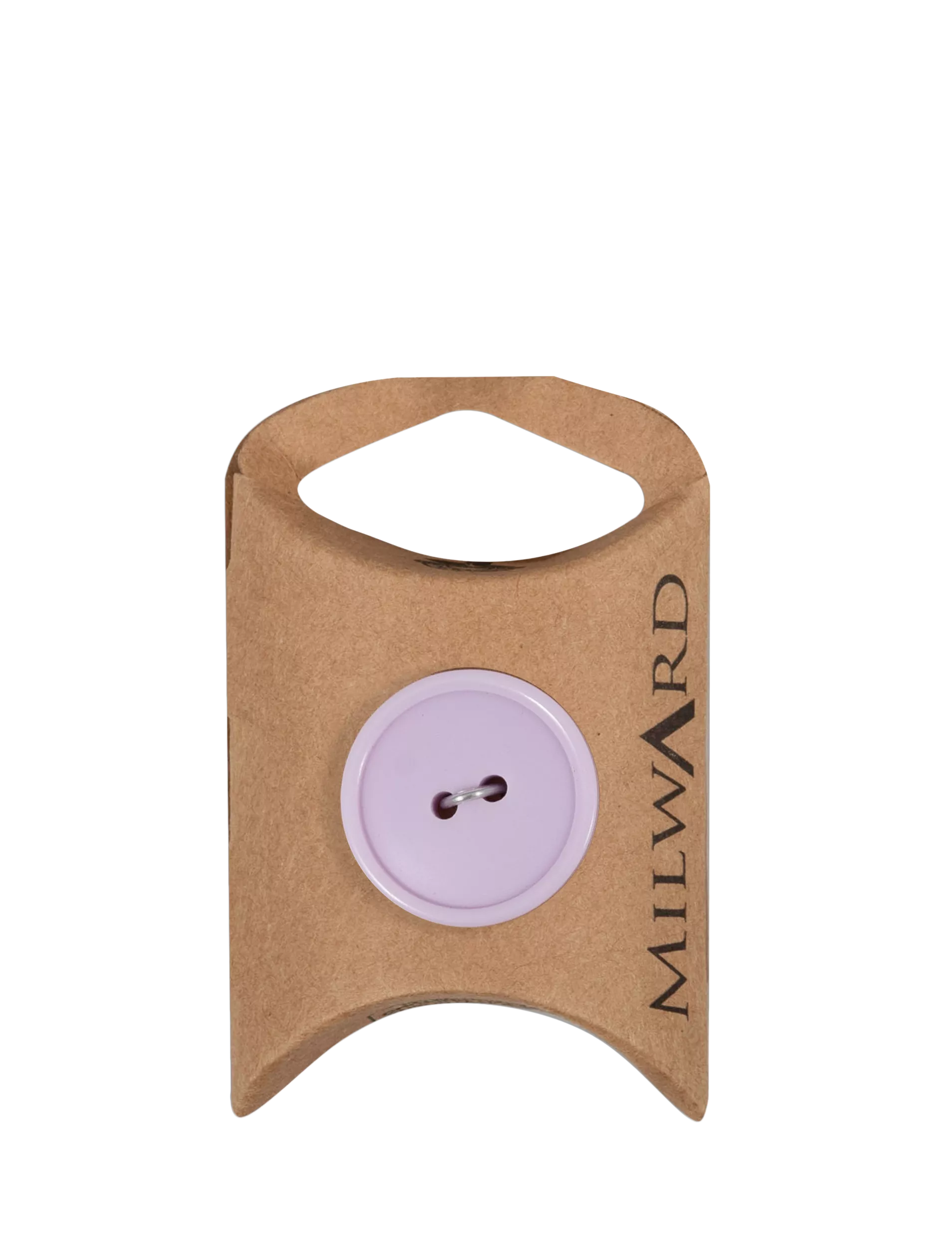 Milward 2 Hole Rim Buttons, 23mm, Purple, Pack of 4
