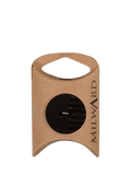 Milward 2 hole grooved buttons 25mm brown pack of 4 - British product