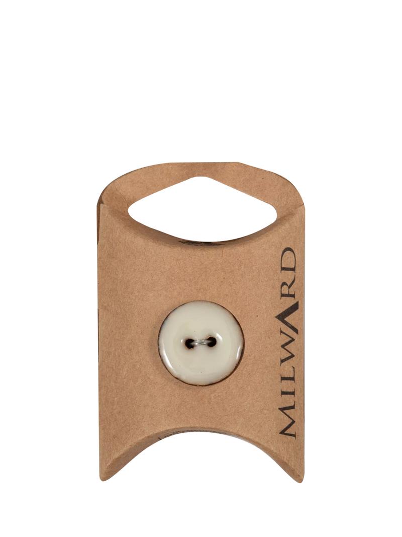 Milward 2 hole coconut buttons 18mm pack of 6 (British brand)