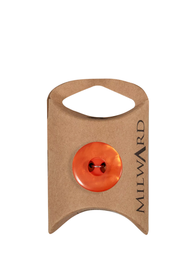 John Lewis Milward 2 Hole Marble Buttons Orange 21mm Pack of 5- Buy online at McGrocer