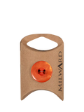 Milward orange marble buttons 21mm - British product