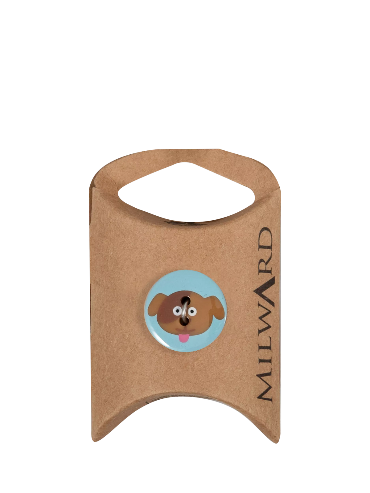 Milward dog buttons blue 19mm pack of 6, UK version