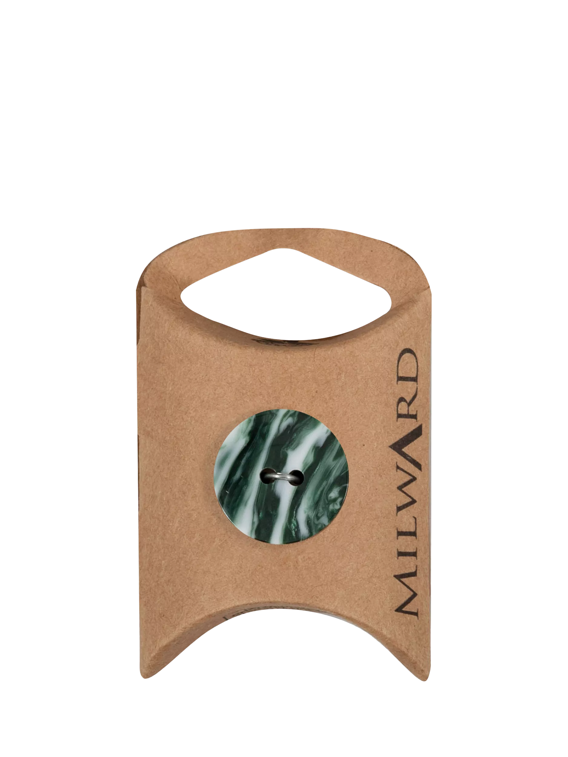 Milward 2 hole marbled buttons 20mm pack of 7 (British brand)