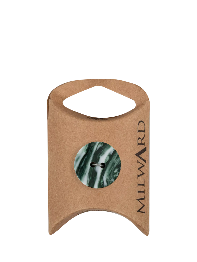 Milward 2 hole marbled buttons 20mm pack of 7 (British brand)