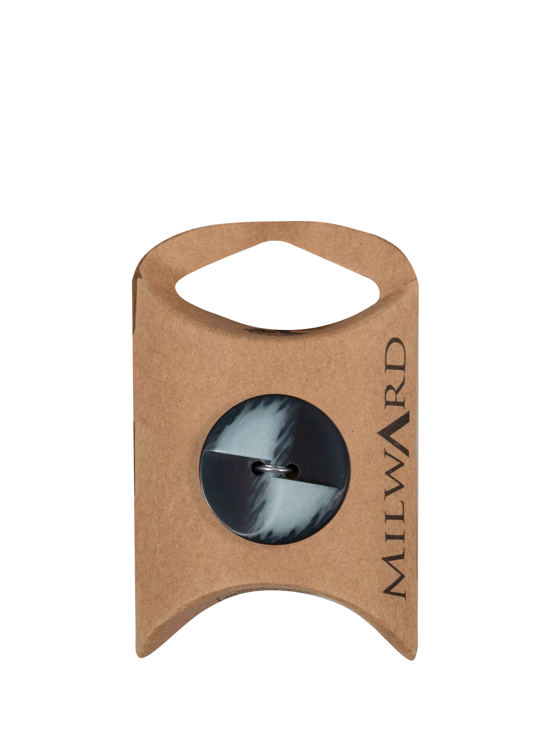 Milward matte buttons 23mm pack of 6, imported from the UK
