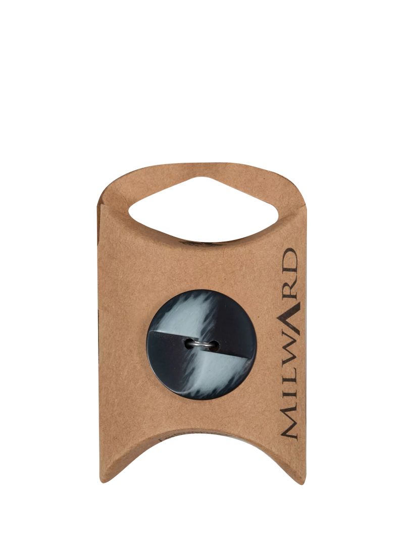 Milward matte buttons 23mm pack of 6, imported from the UK