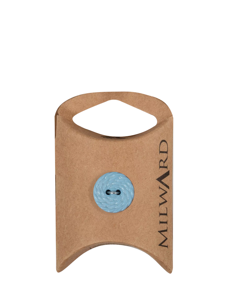 Milward 2 hole rope buttons 15mm pack of 6 (British brand)