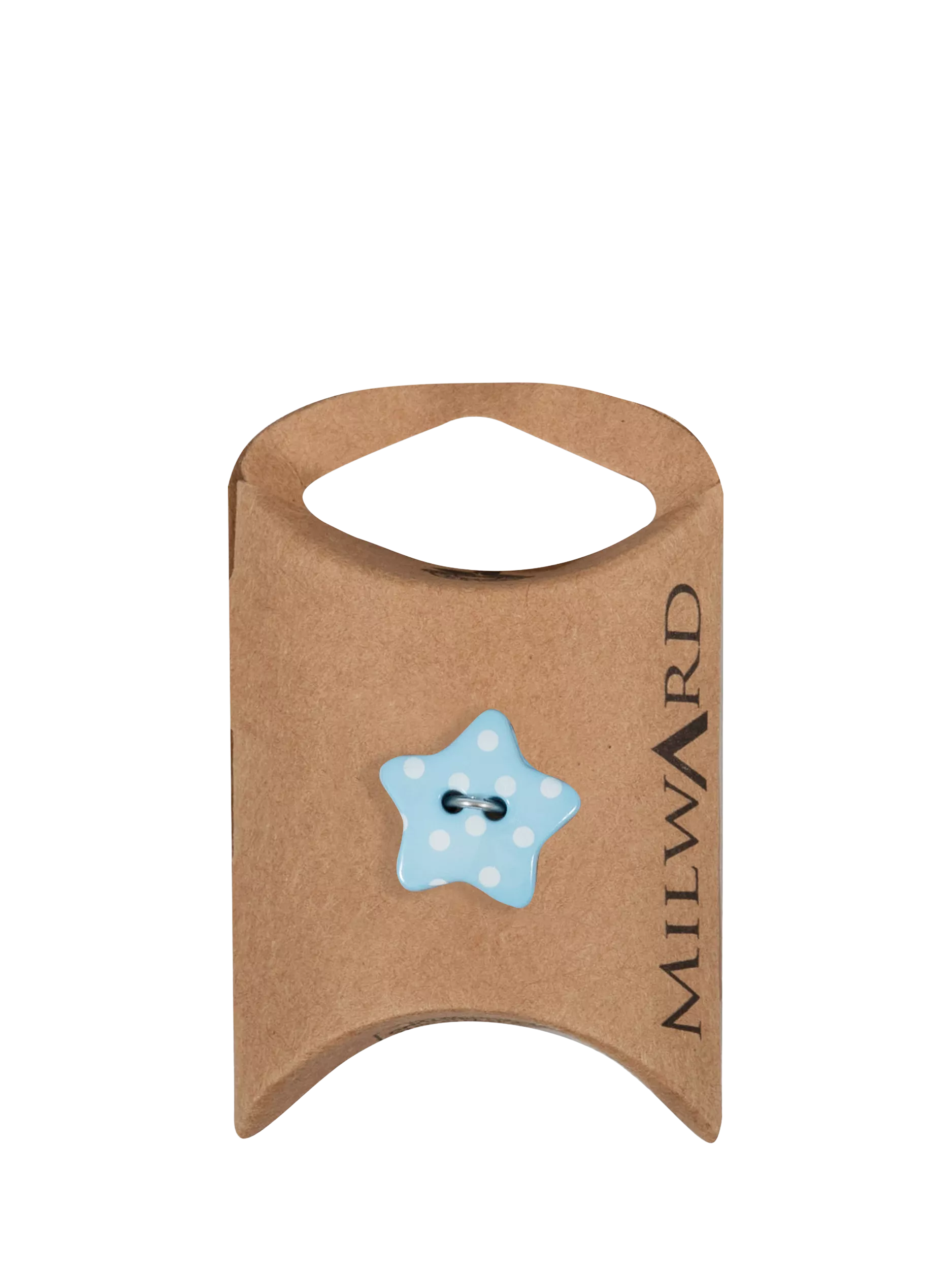 Milward star buttons 20mm pack of 5 (British brand)