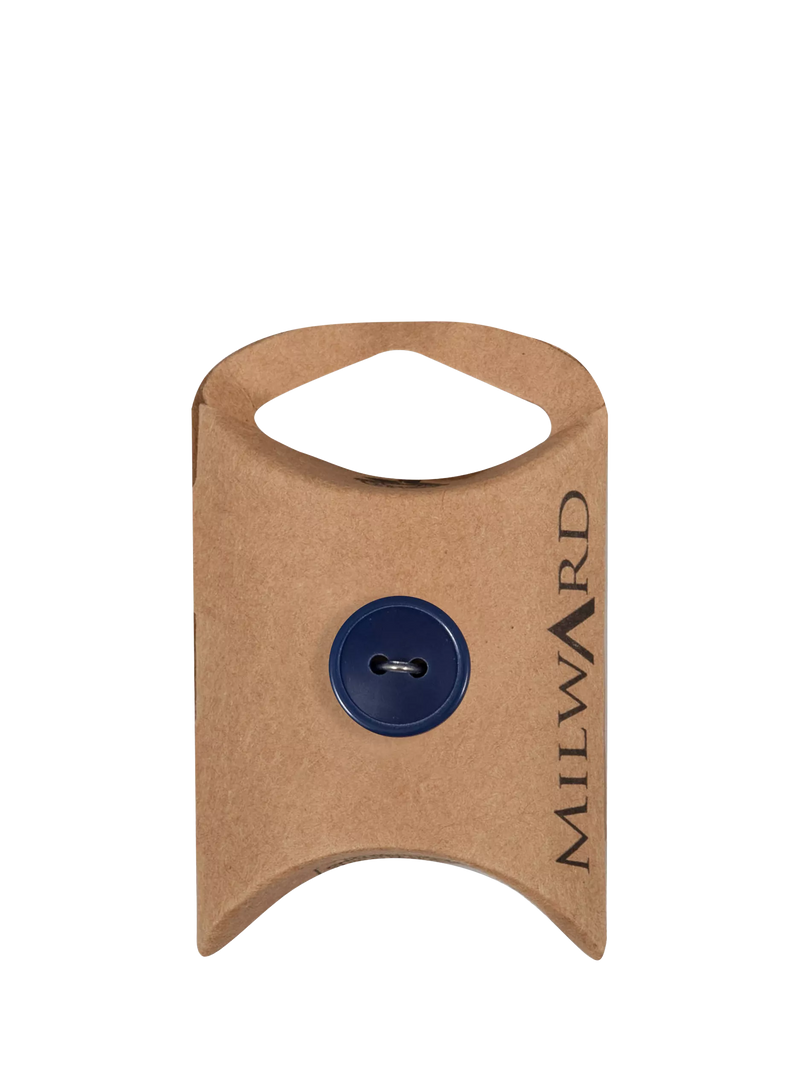 Milward 2 Hole Rim Buttons, 15mm, Pack of 6
