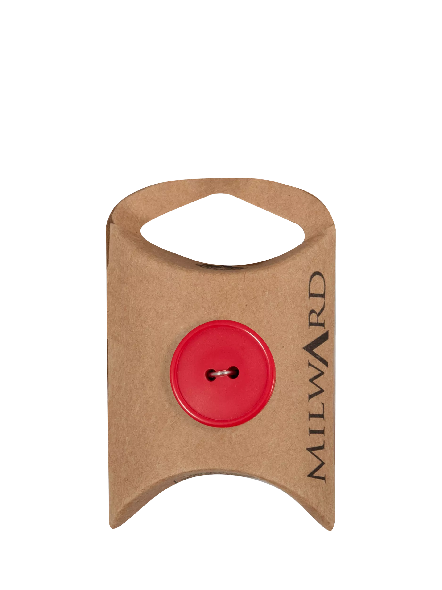 Milward 2 Hole Rim Buttons Bordeaux 20mm Pack of 5