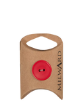 Milward 2 Hole Rim Buttons Bordeaux 20mm Pack of 5