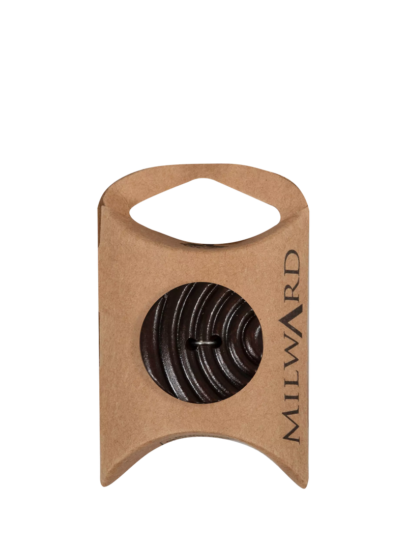 Milward brown 25mm buttons pack of 4 - British product