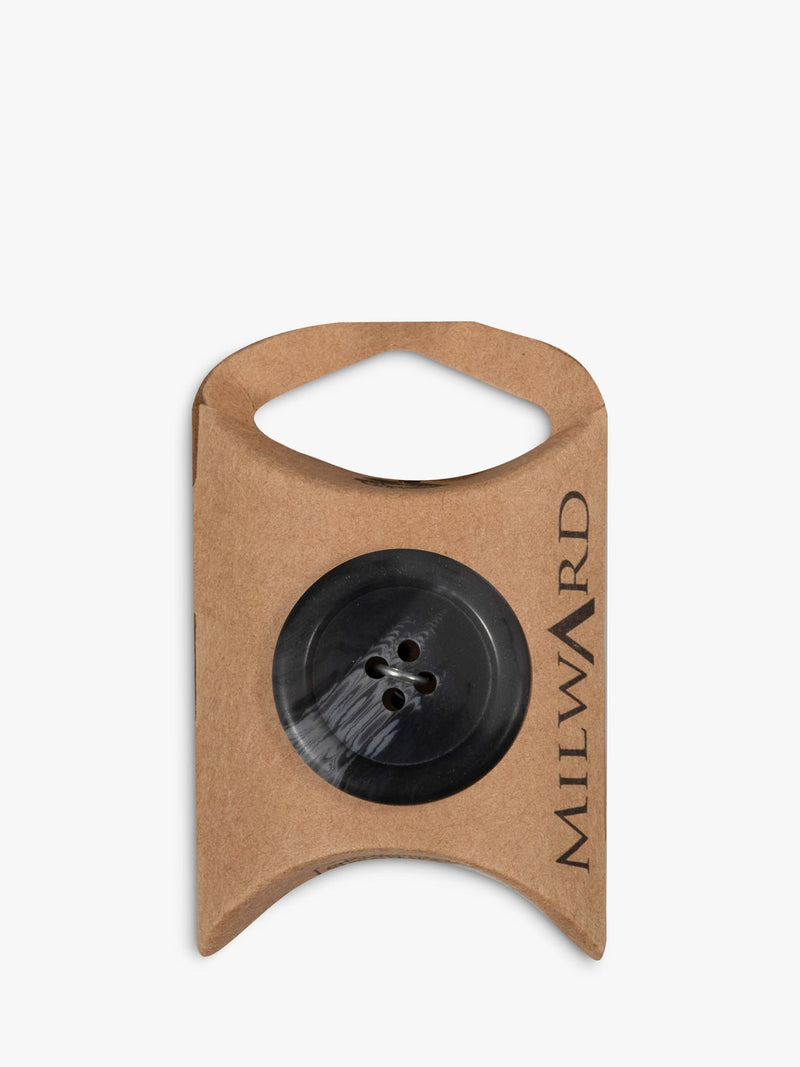 Milward marbled 4 hole buttons 28mm pack of 4, imported from the UK