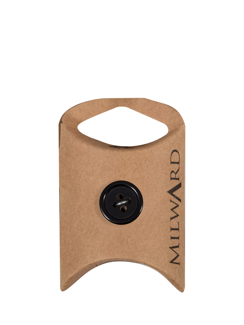 Milward 4 hole rim buttons 15mm pack of 8 (British brand)