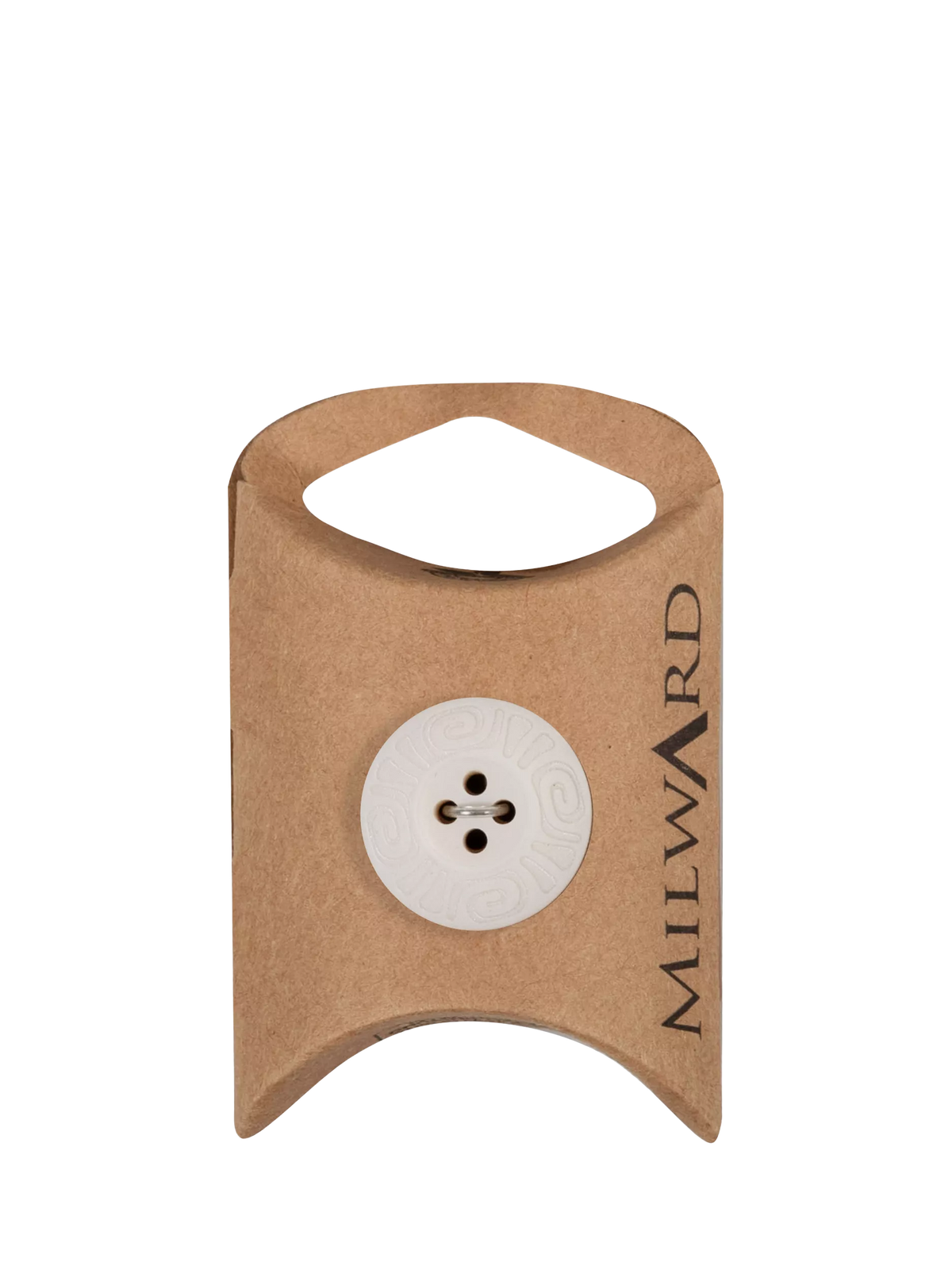 Milward white 4 hole rim buttons 20mm (British brand)
