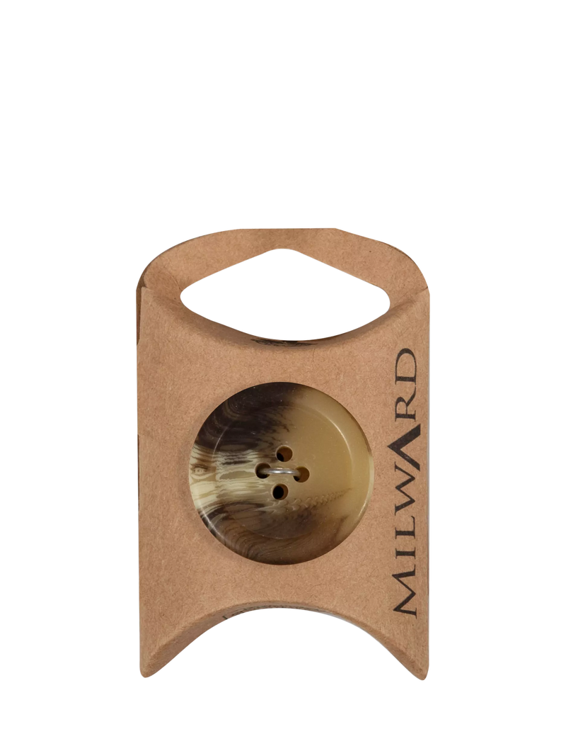 Milward marbled 4 hole buttons 28mm pack of 4, imported from the UK