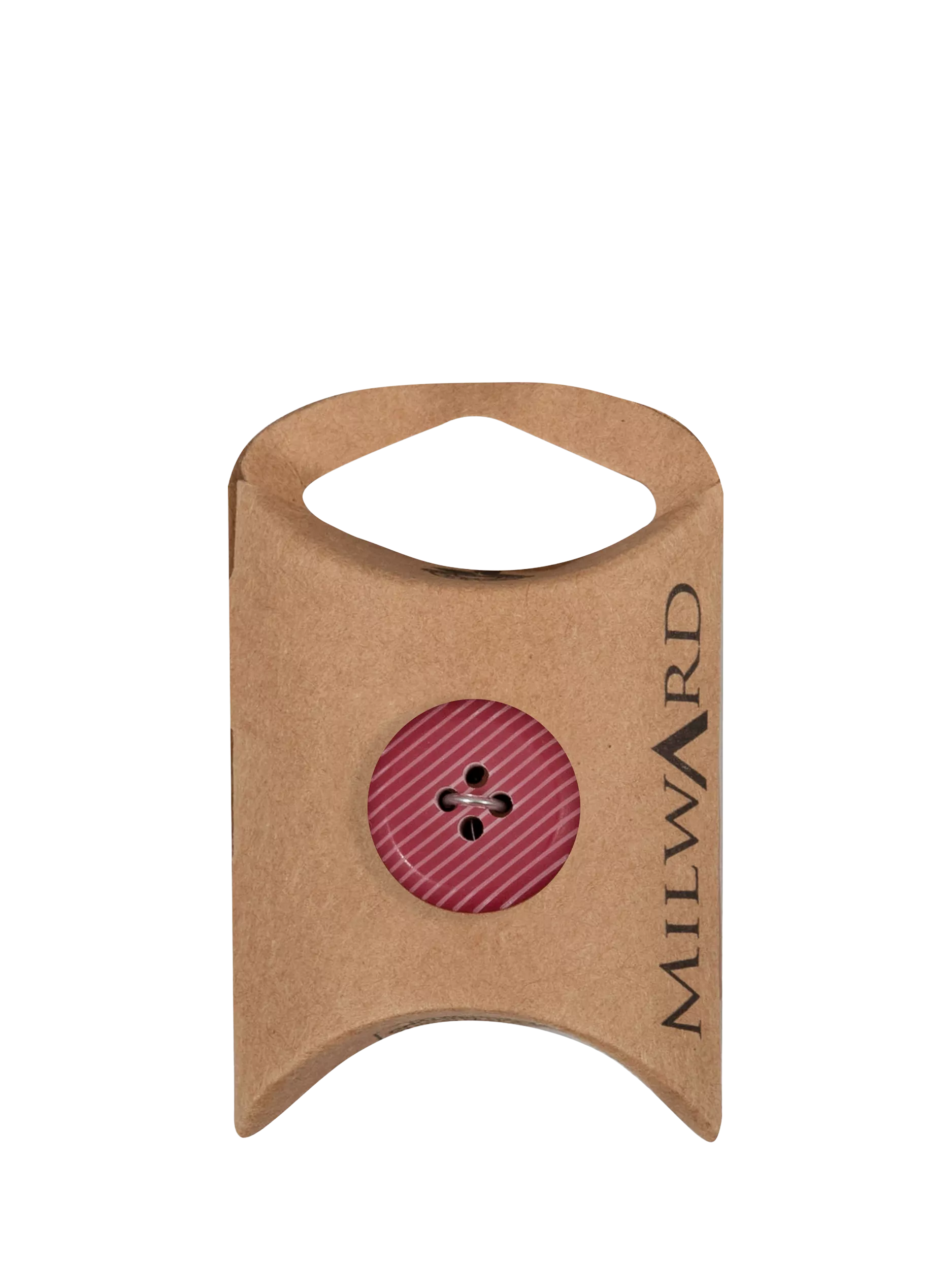 Milward 4 Hole Stripe Buttons 19mm Pack of 4