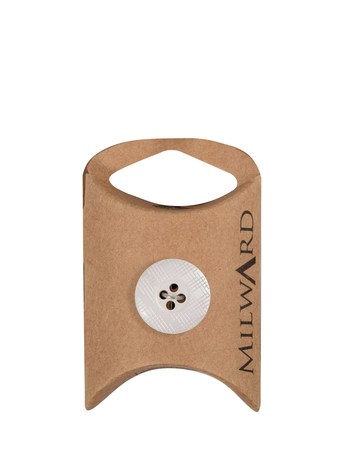 Milward white 4 hole buttons 18mm pack of 7, UK version