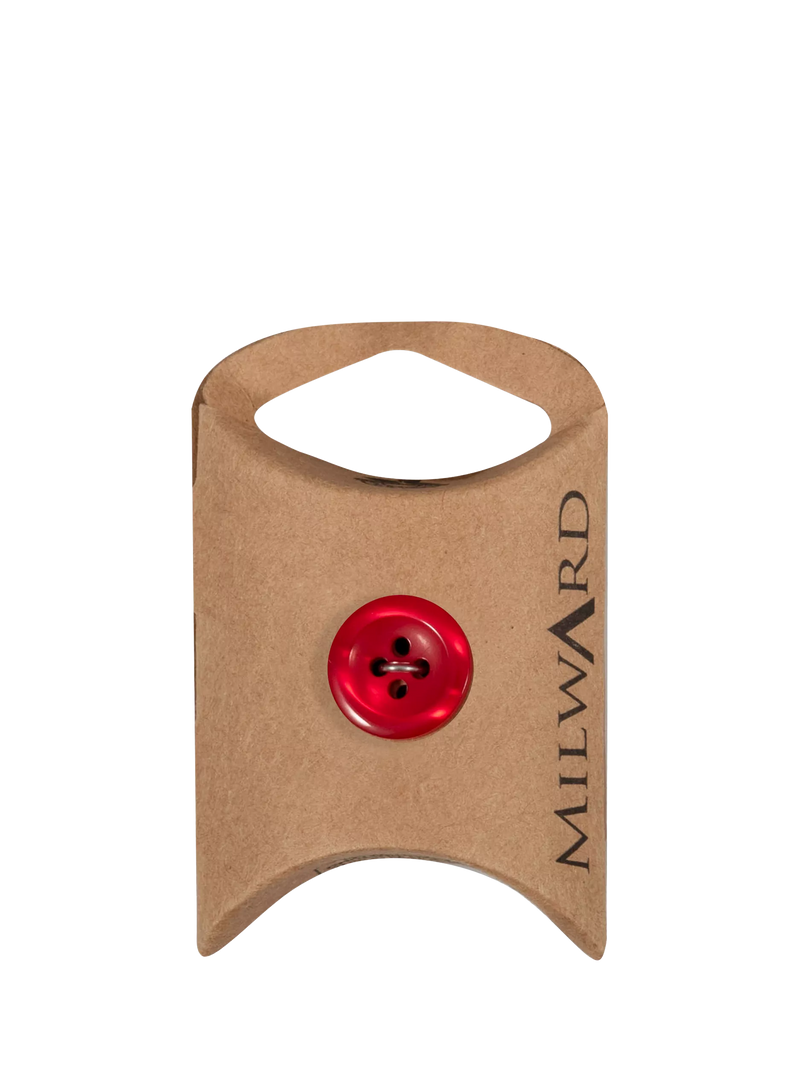 Milward 4 Hole Rim Buttons 15mm Pack of 6