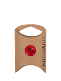 Milward 4 Hole Rim Buttons 15mm Pack of 6