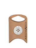 Milward white 4 hole rim buttons 20mm, imported from the UK
