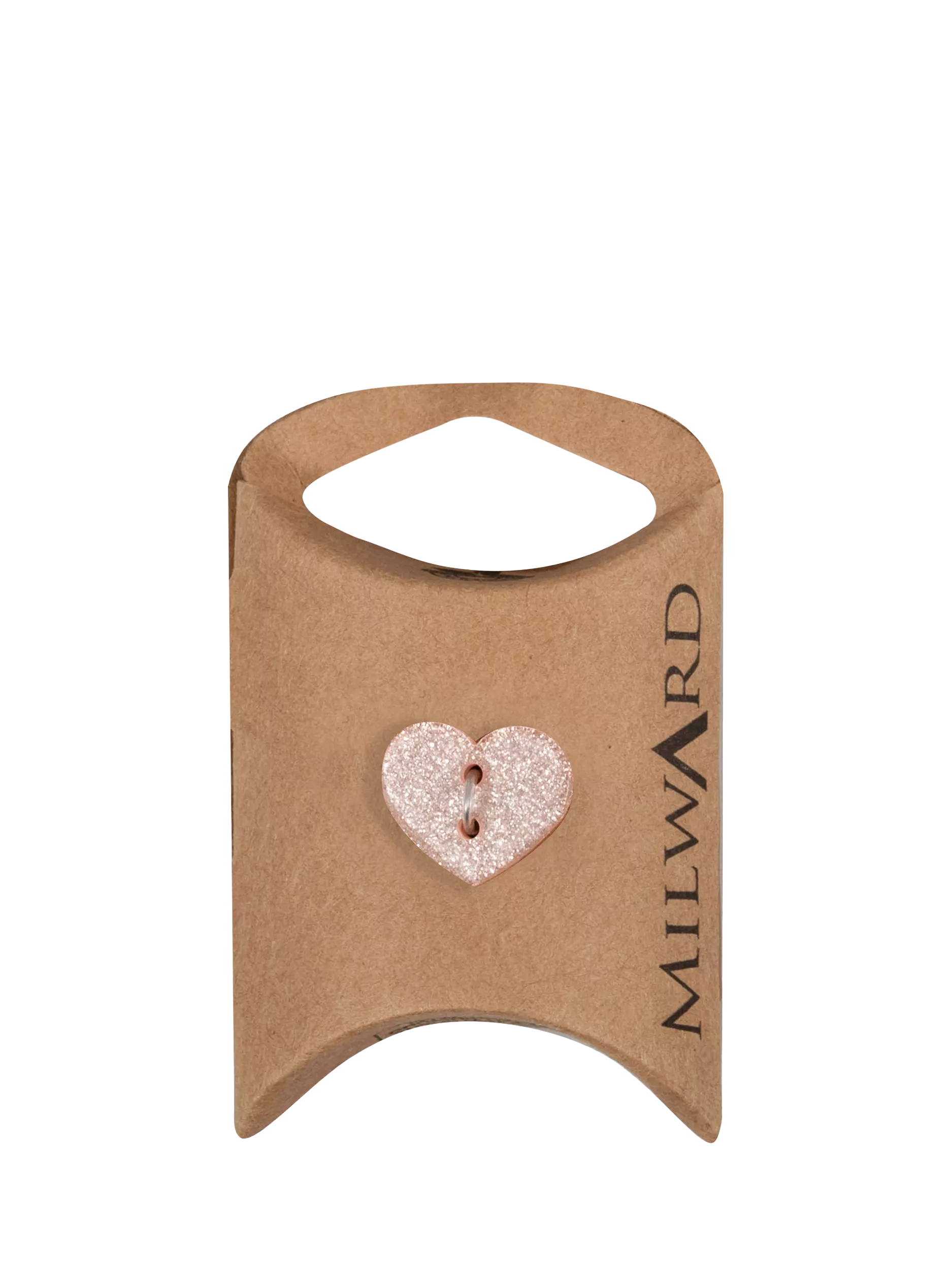 Milward buttons light pink 18mm pack of 6, imported from the UK