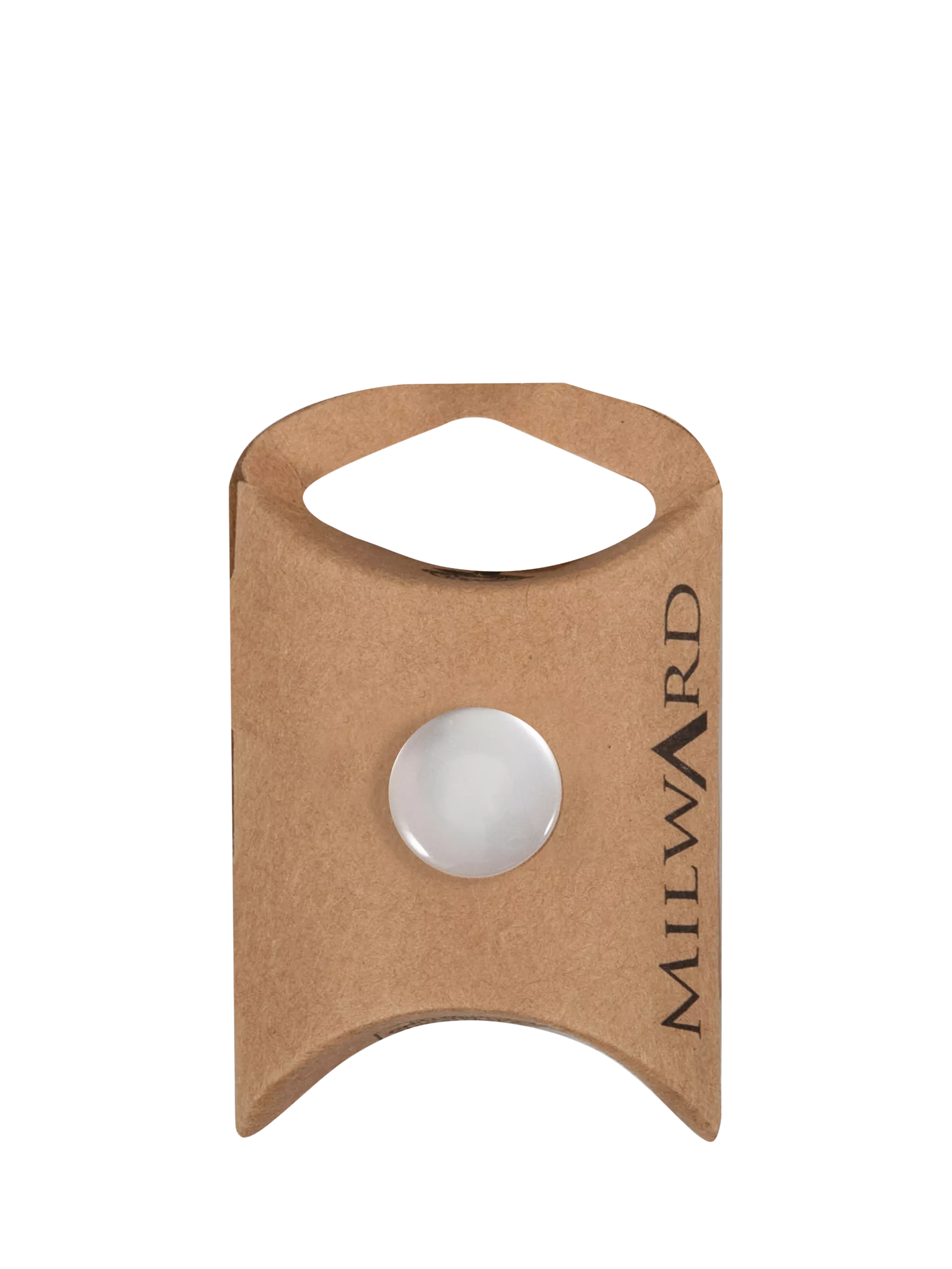 Milward Mother of Pearl Look Buttons White (Pack of 10)