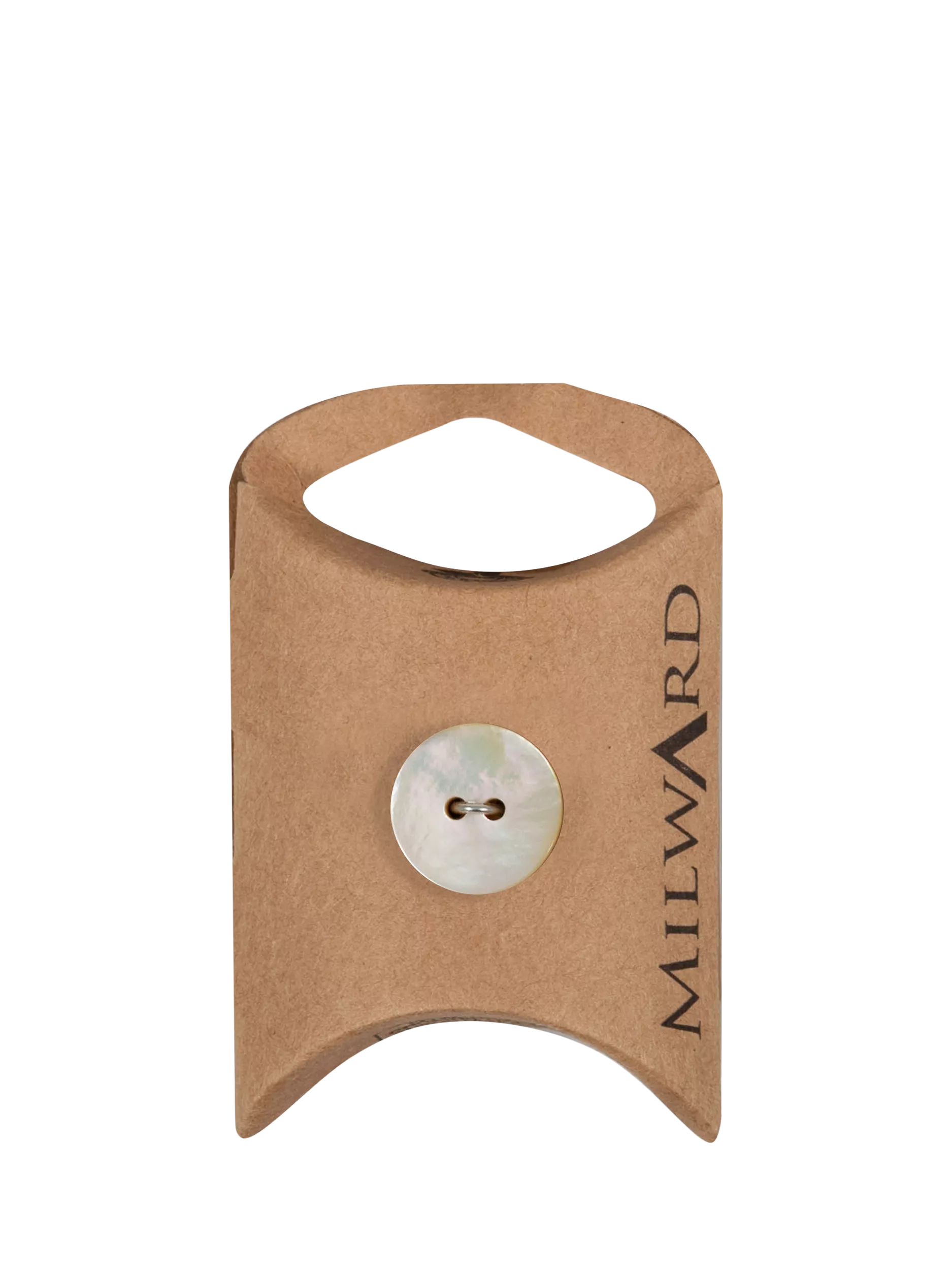 Milward 2 Hole Mother of Pearl Buttons, 12mm, Pack of 10