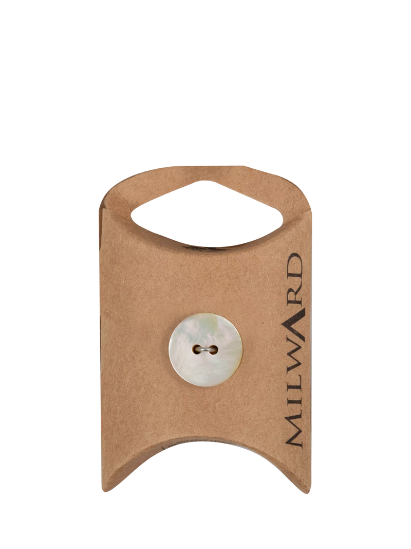 Milward 2 Hole Mother of Pearl Buttons, 12mm, Pack of 10