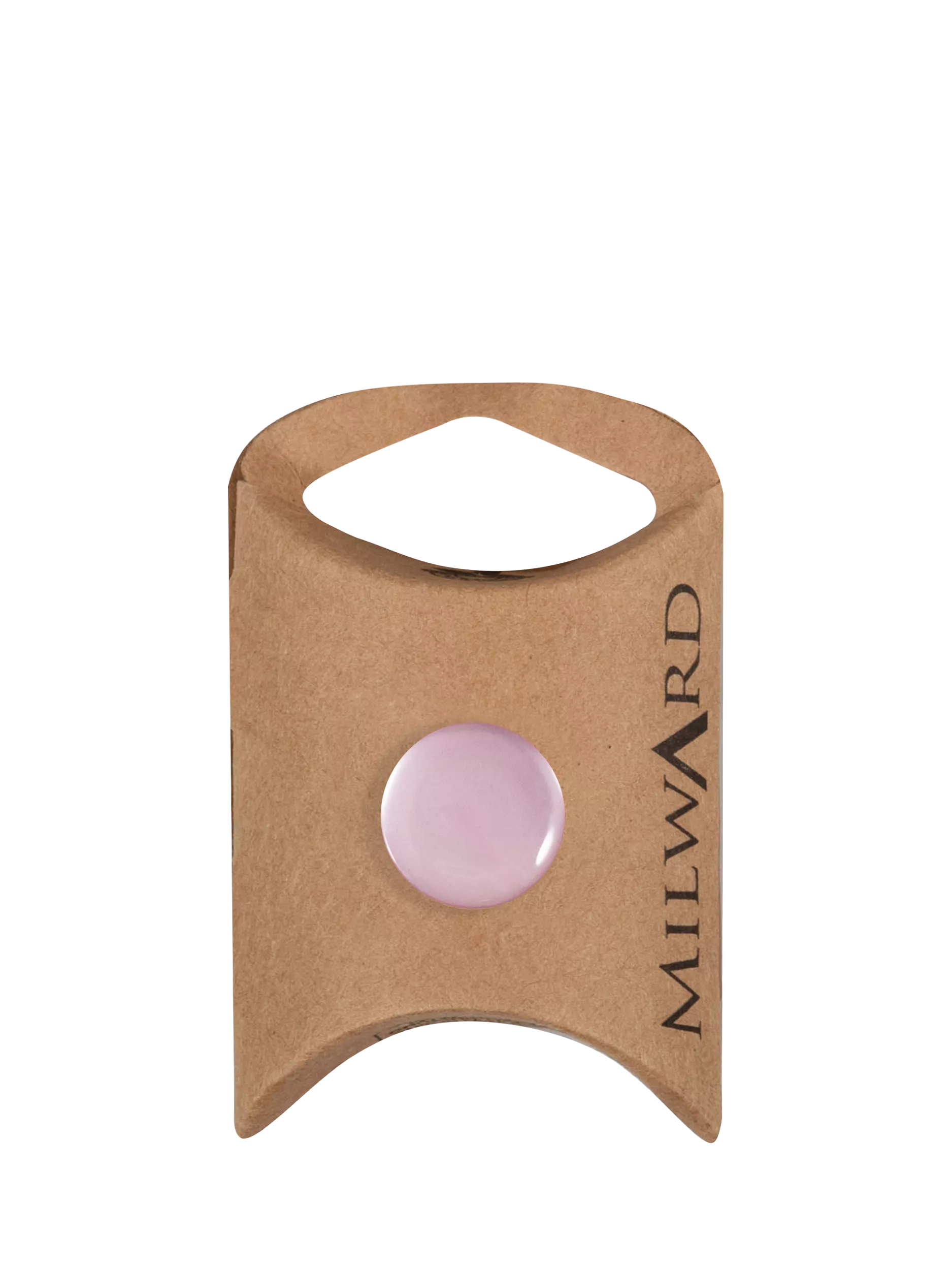 Milward Shank Shiny Buttons, 16mm, Pack of 6, Purple