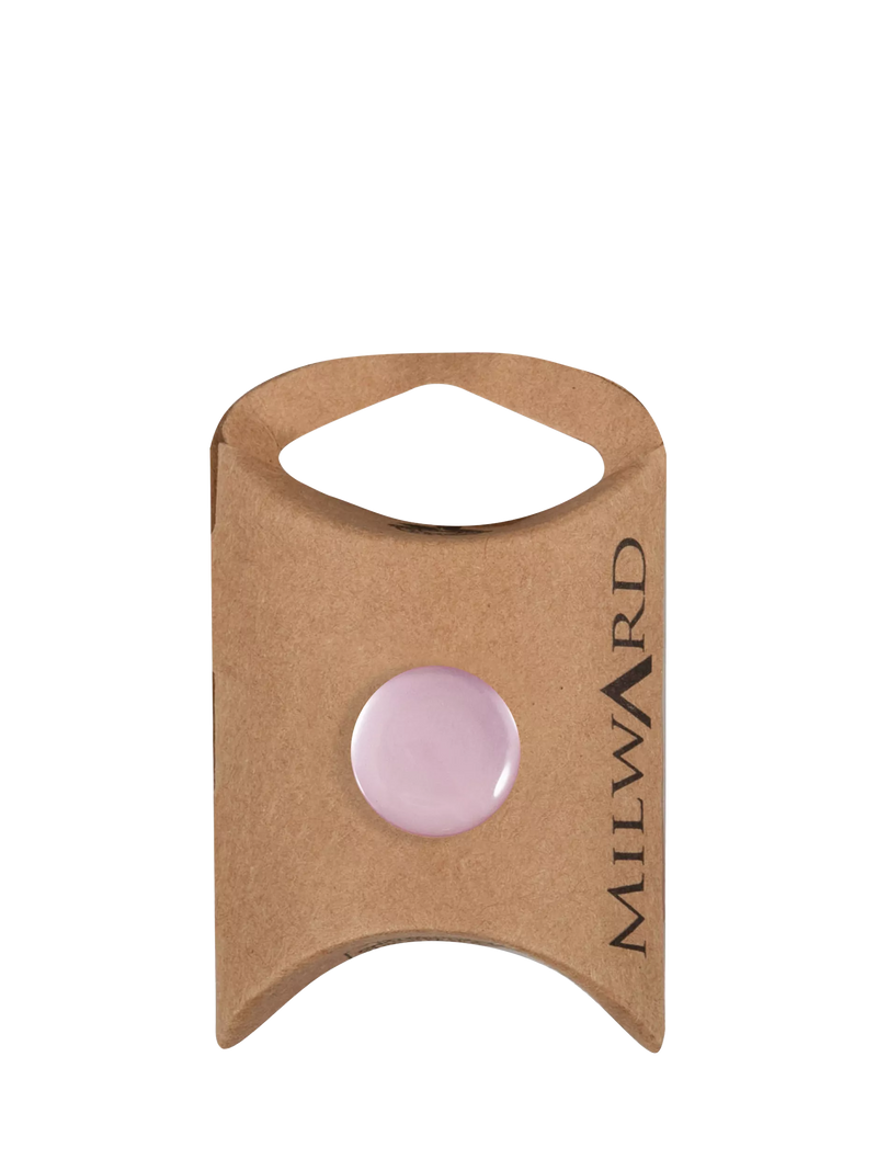 Milward Shank Shiny Buttons, 16mm, Pack of 6, Purple