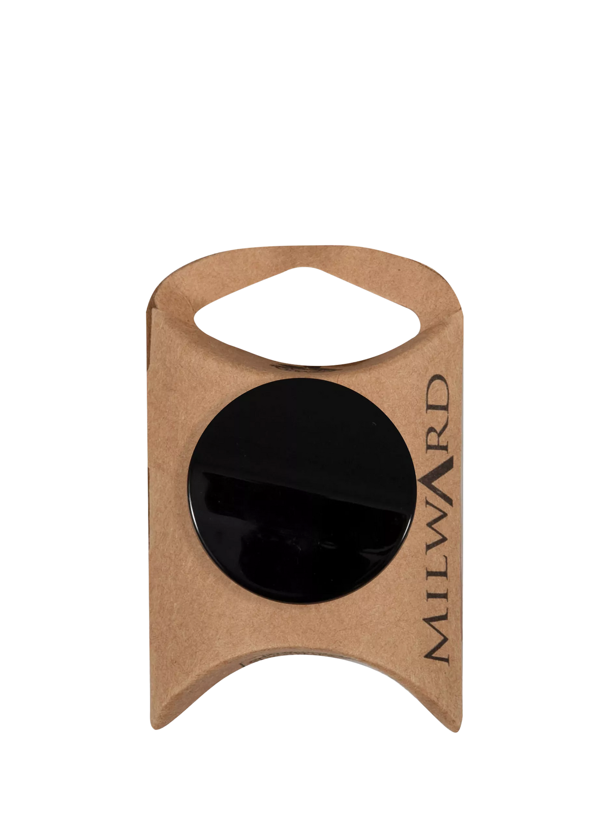 Milward shank buttons 30mm black pack of 2 (British brand)